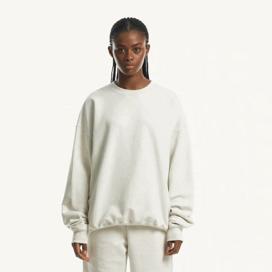 ESSENTIAL SWEATER <BLANC CASSE>