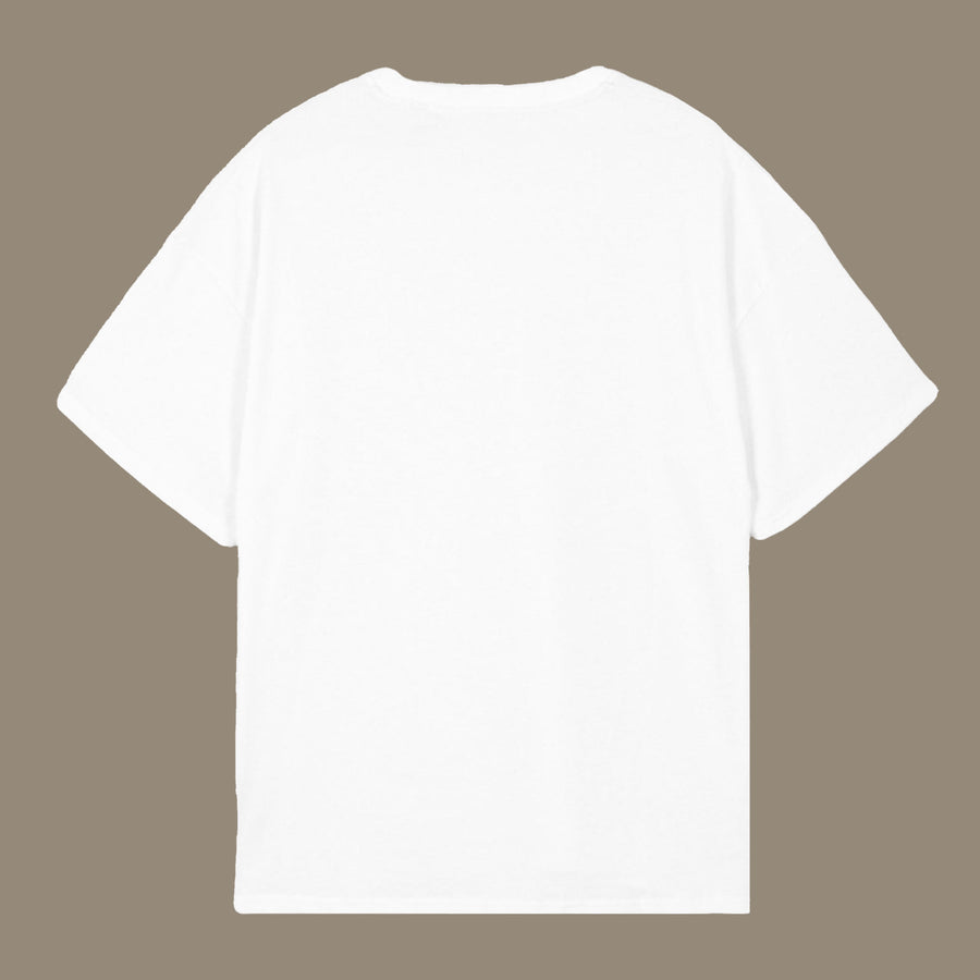 T-shirt blanc "Banc Graffé"